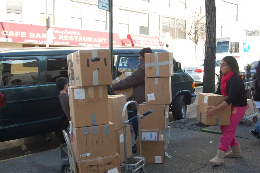 El carrito cargado hasta arriba